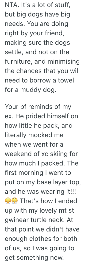 Screenshot 2025 06 14 at 1.20.09 PM She Brought A Lot Of Things On A Nights Stay At A Friends House, And Her Boyfriend Thinks She Overdid It